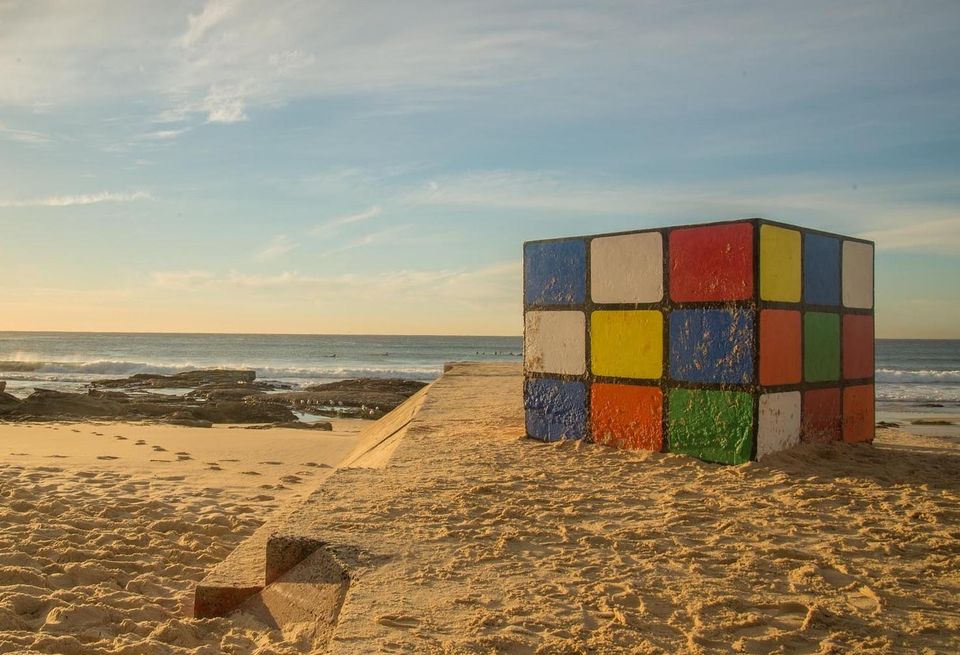 Rubiks Cube Beach For Illustration from Pixabay