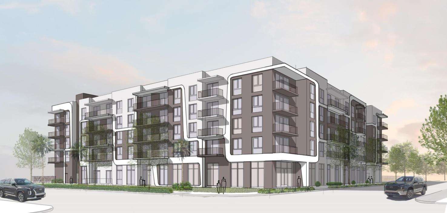 The second phase of the Courtside Apartments is a partnership between Housing Trust Group and Miami Heat legend Alonzo Mourning. 4 Courtside Apartments 2 - Housing Trust Group - Alonzo Mourning