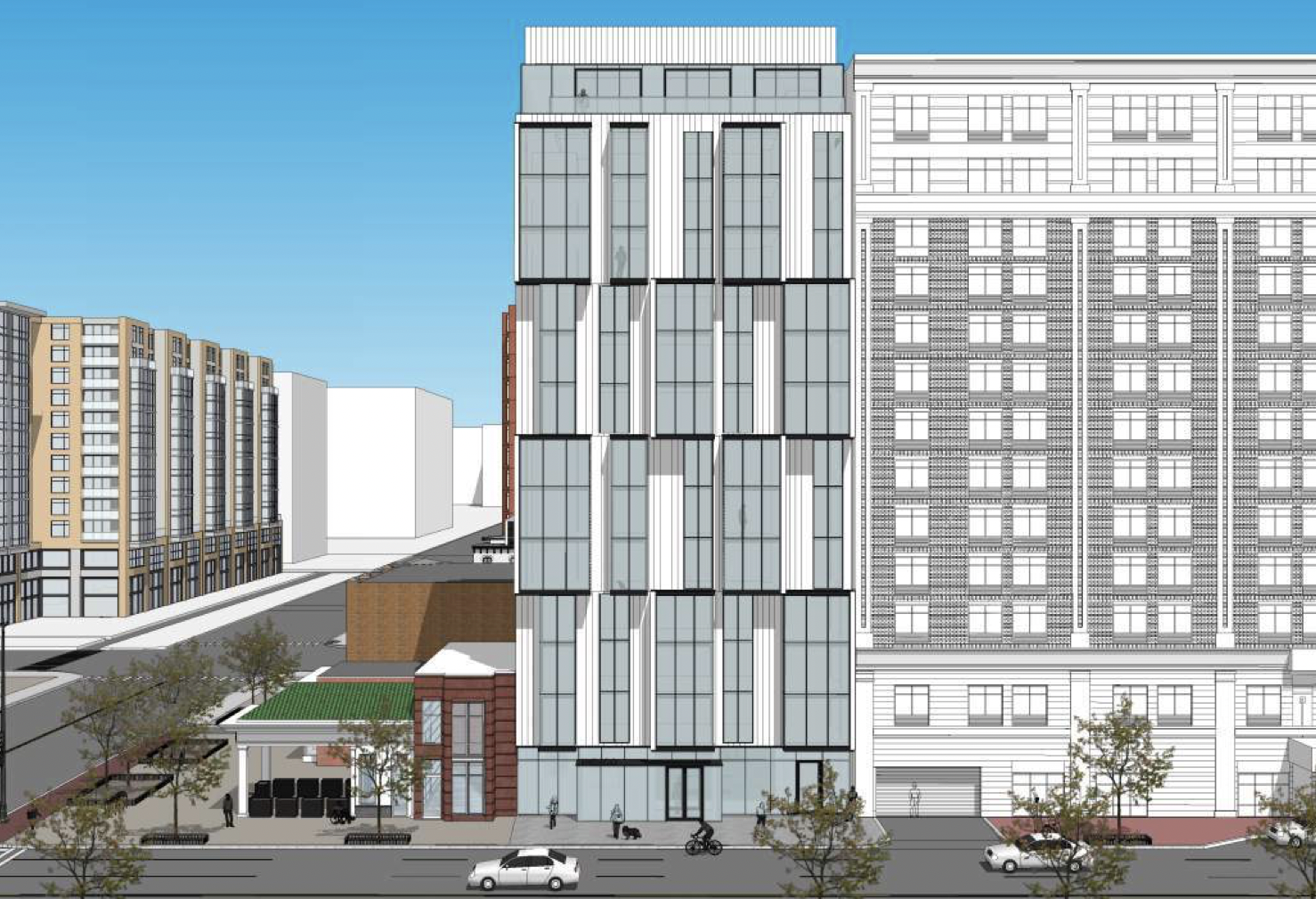 Gas Station Mogul Pitches 13-Story Hotel With Rooftop Bar In Mount Vernon Triangle