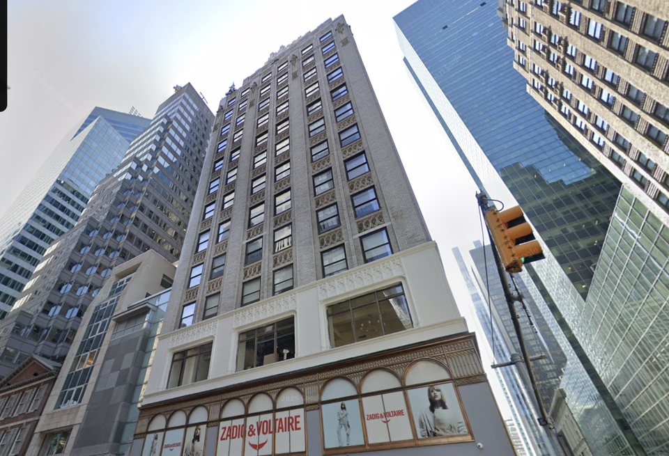 515 Madison Ave., where GFP netted a new $86.5M loan from Apple Bank this week.
