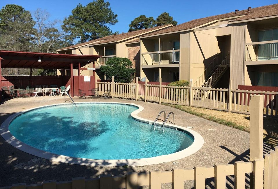 The Northeast Pines multifamily community at 18839 South Memorial Drive in Humble.