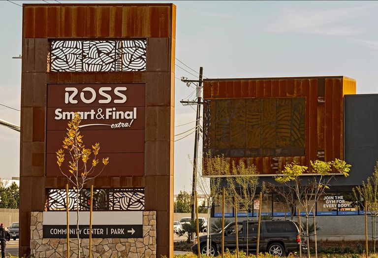 Primestor Development's Freedom Plaza retail center in Watts
