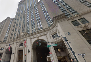 The landmarked Helmsley Building, where RXR signed a new tenant this week despite the property's financial difficulties.