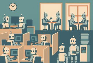 Robot Office Space