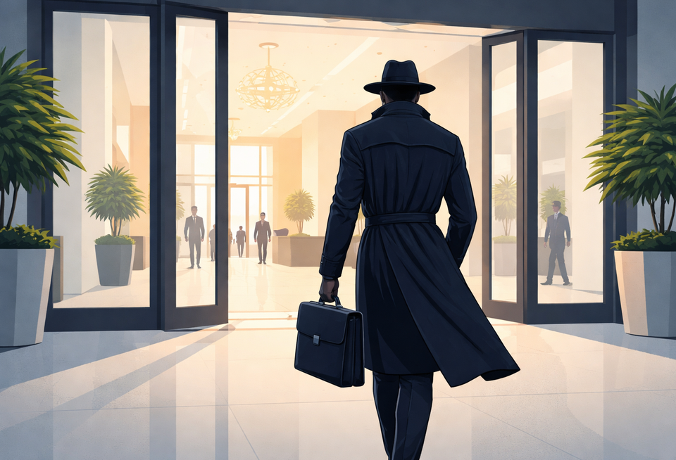 Spy Office Building Spy Office Lobby