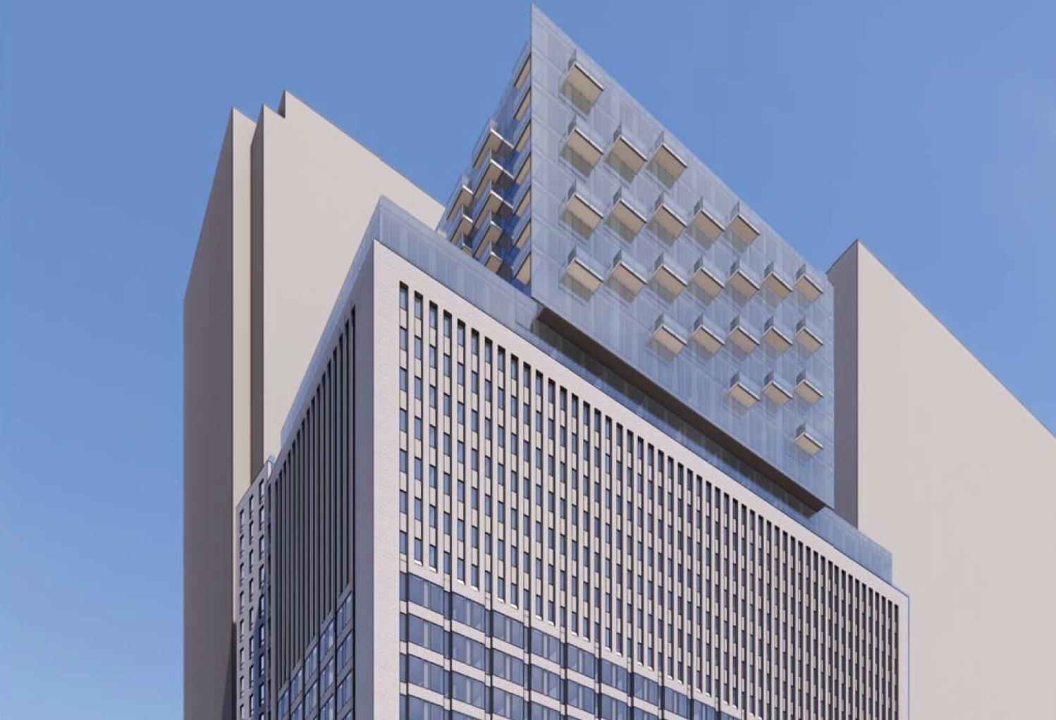 A Rendering Of 25 Water St. Once It Is Converted To Residential