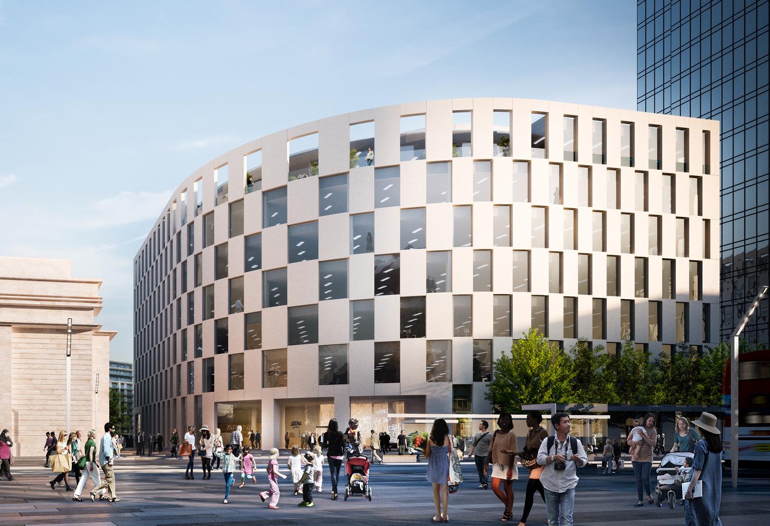 Kier Opts For a Bigger Doughnut At Arena Central