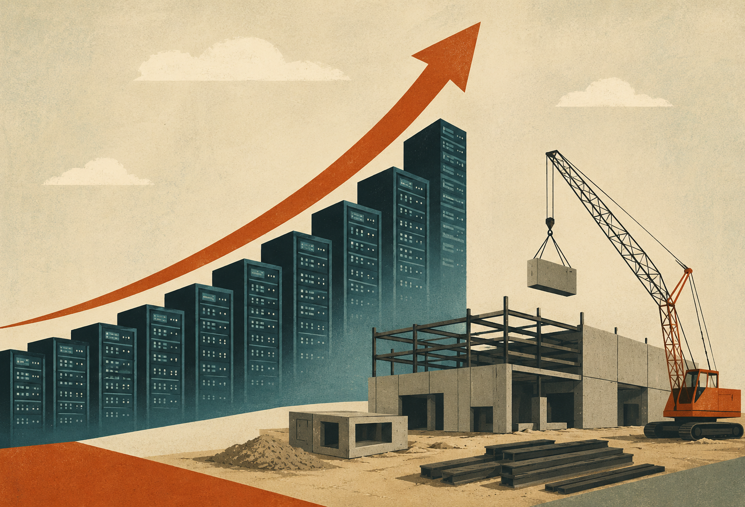 Record Data Center Construction Still Falling Way Short Of Soaring Demand