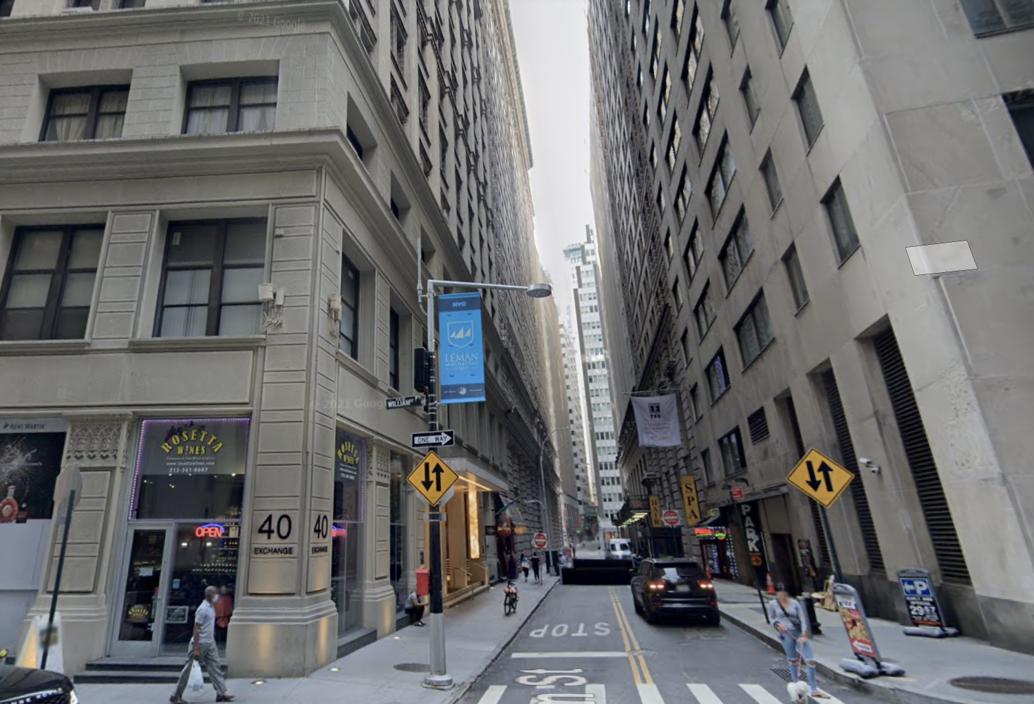 GFP Real Estate's 40 Exchange Pl., which signed several tenants totaling 21K SF in leases this week. 