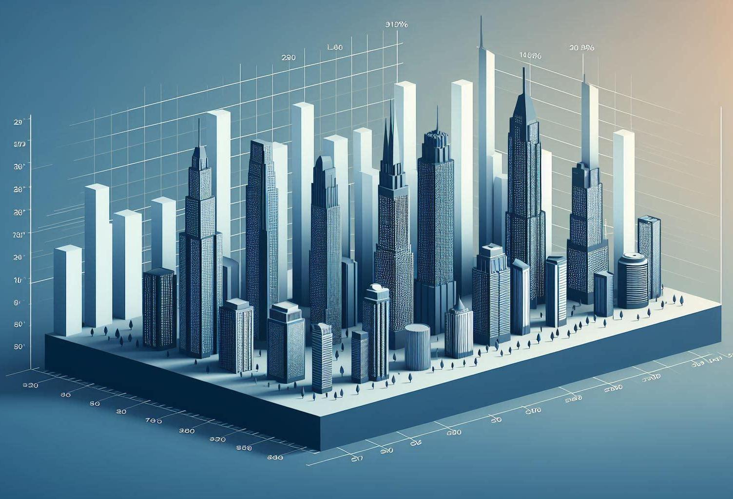 Skyscraper bar chart skyscraper graph