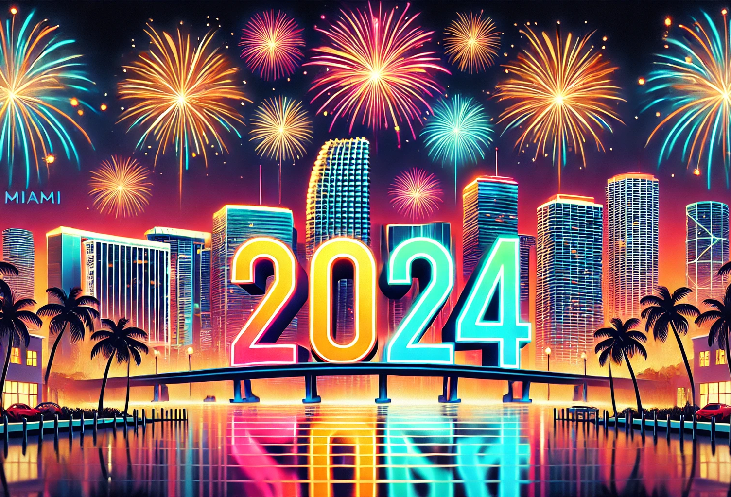 DALL-E AI Photo EOY South Florida 2024