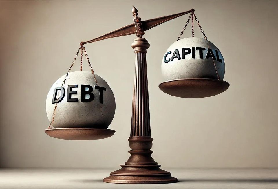 Debt and Capital Weight Scale