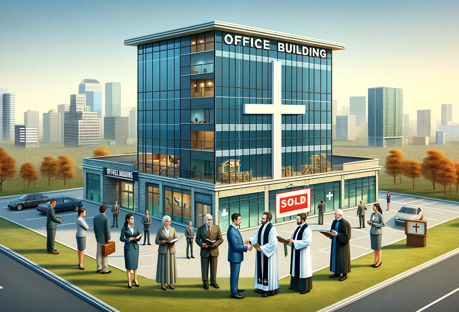Nonprofits, charities and religious groups are increasing purchasing commercial properties as pricing has fallen