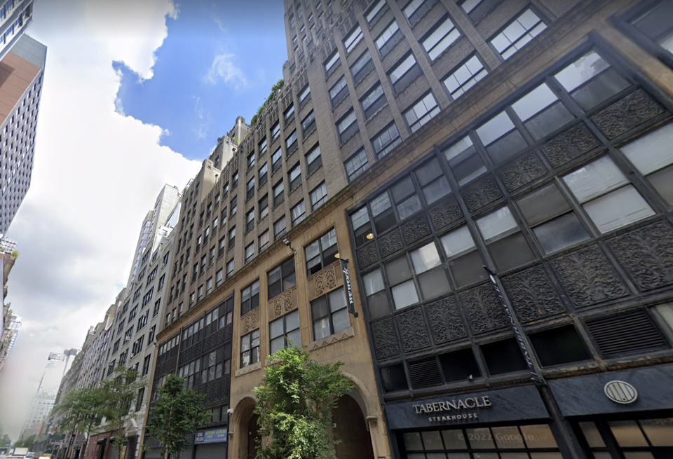 Walker & Samuels’ 315 West 36th St., whose 9 stories of office have been transferred to special servicing after WeWork stopped paying rent for the almost 135K SF it leased.