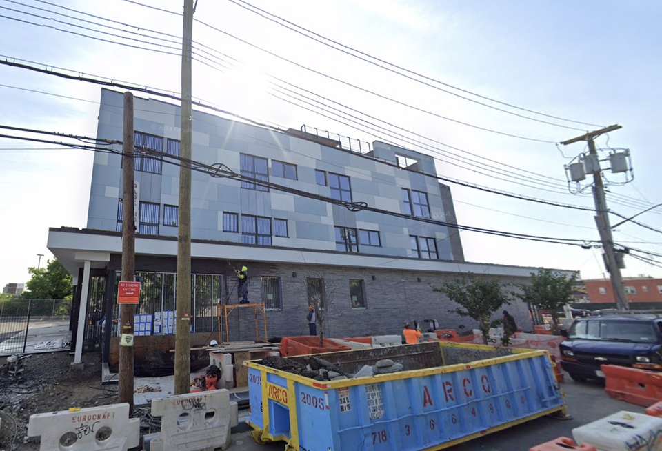1400 Blondell Ave., where construction appeared to be ongoing this June.