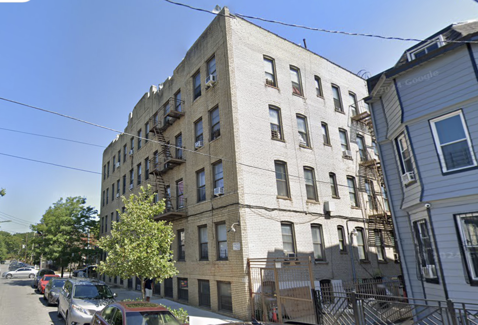 The 21-unit rent-stabilized property at 248 Arlington Ave., purchased by East New York Community Land Trust last year for roughly $3M.