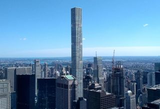 432 Park Ave., as seen from the top of Rockefeller Center