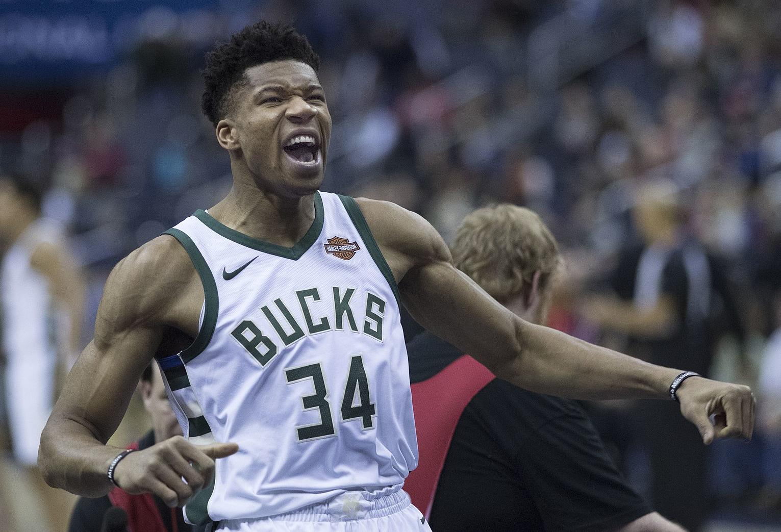 Giannis Antetokounmpo is a two-time NBA MVP and a 2021 NBA champion with the Milwaukee Bucks.