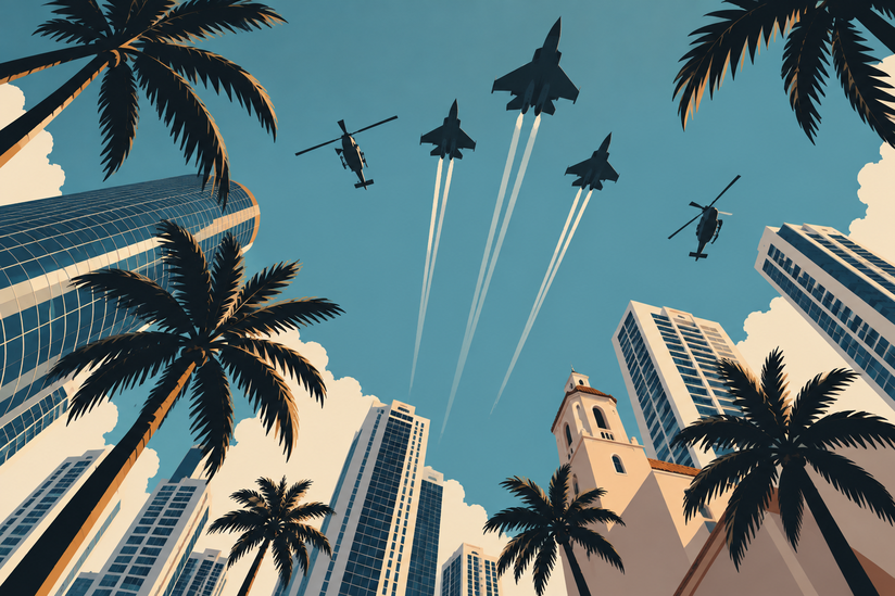 Defense Tech Firms Setting Up Shop In Trump Family's Palm Beach Orbit