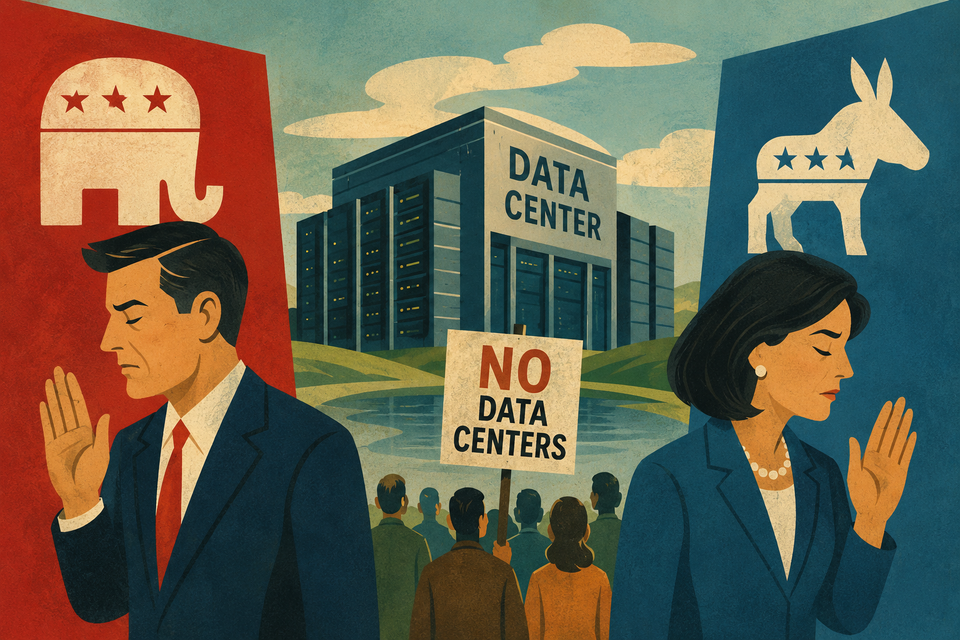 Democrats Republicans data centers