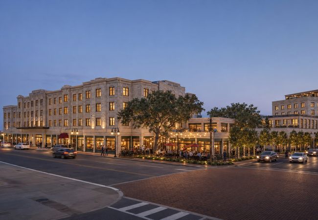Rendering of the planned luxury resort project at the Fort Worth Stockyards.