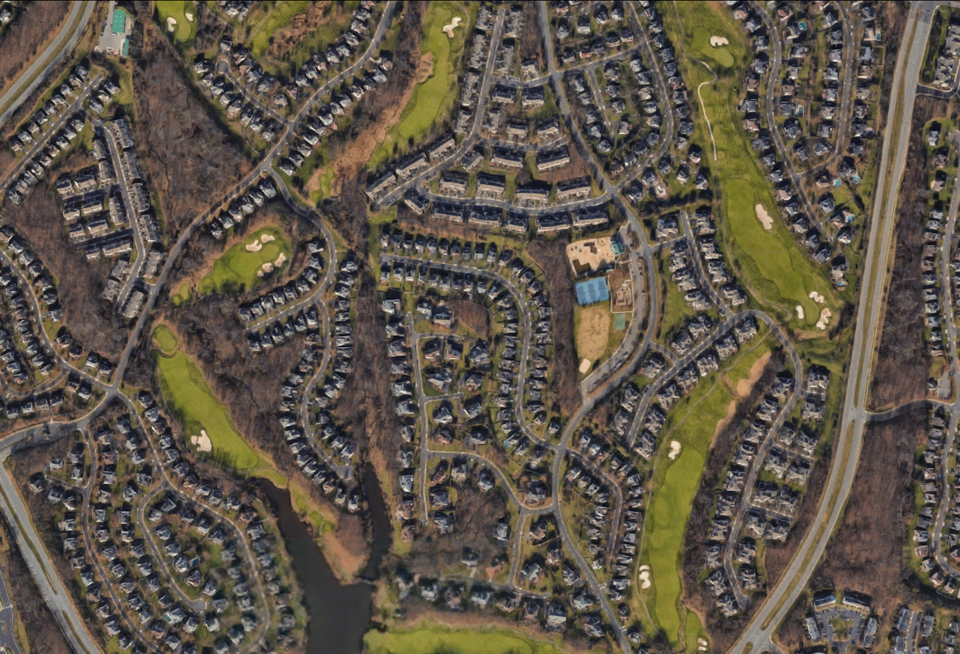 Single-family developments in Ashburn