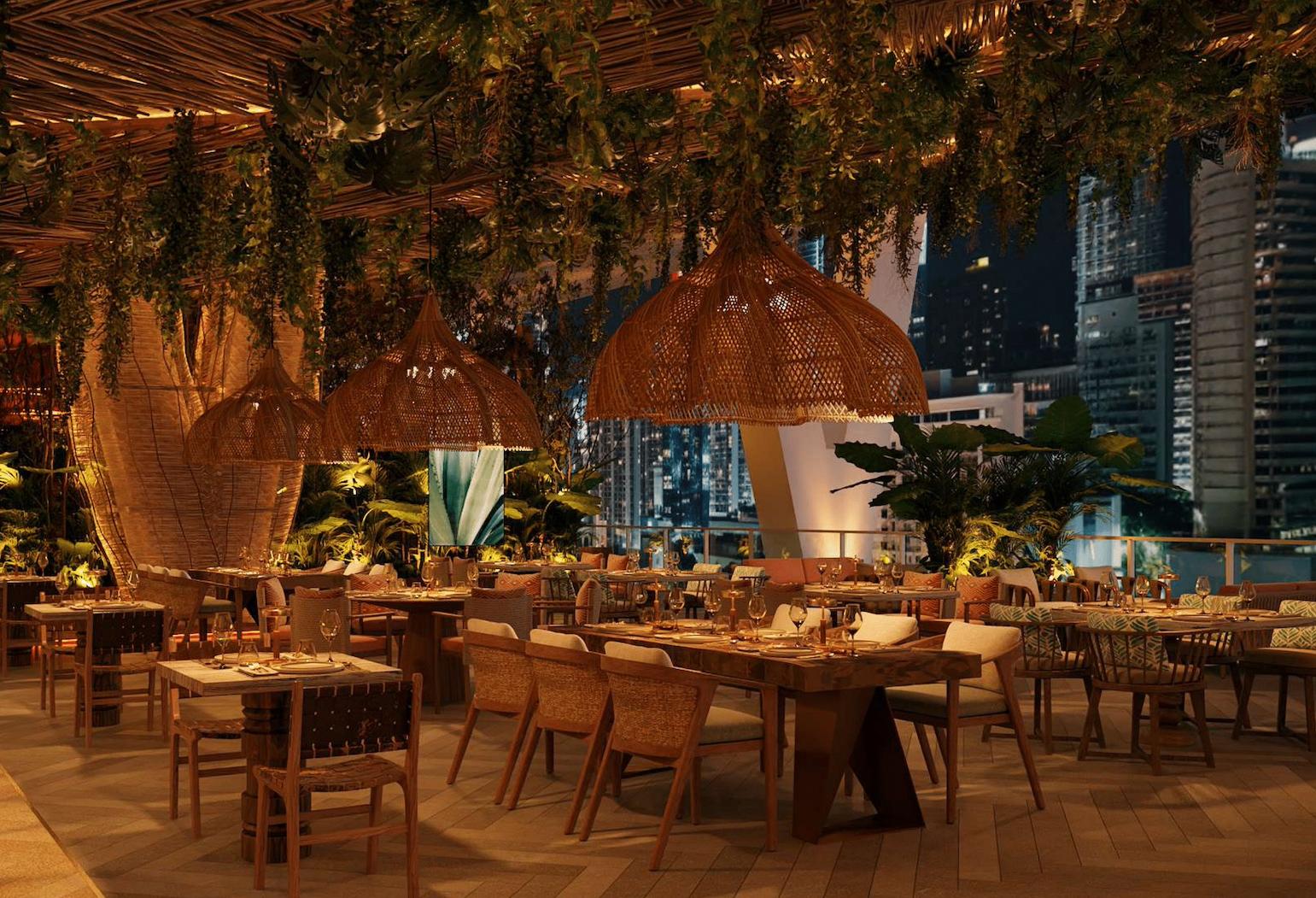 Villa One Tequila Gardens KOM Studio Miami Worldcenter Nick Jonas 150 NE 8th St