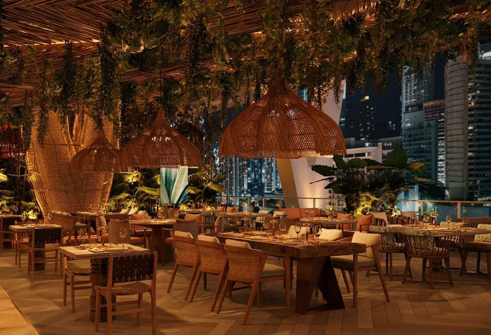 Villa One Tequila Gardens KOM Studio Miami Worldcenter Nick Jonas 150 NE 8th St