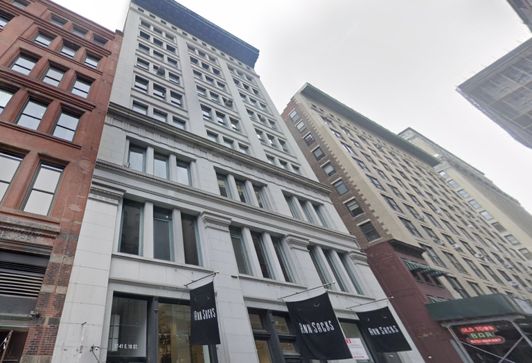 37 E. 18th St., acquired by Zar Property NY for $27M this week.