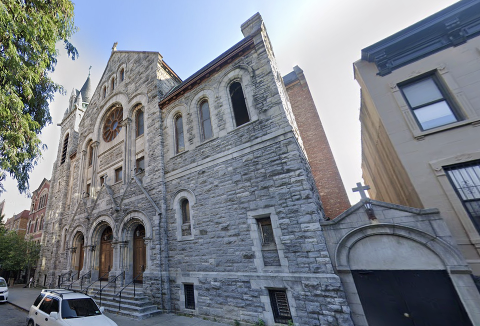 Holy Rosary Church in East Harlem, which is currently in contract to sell for $5M.