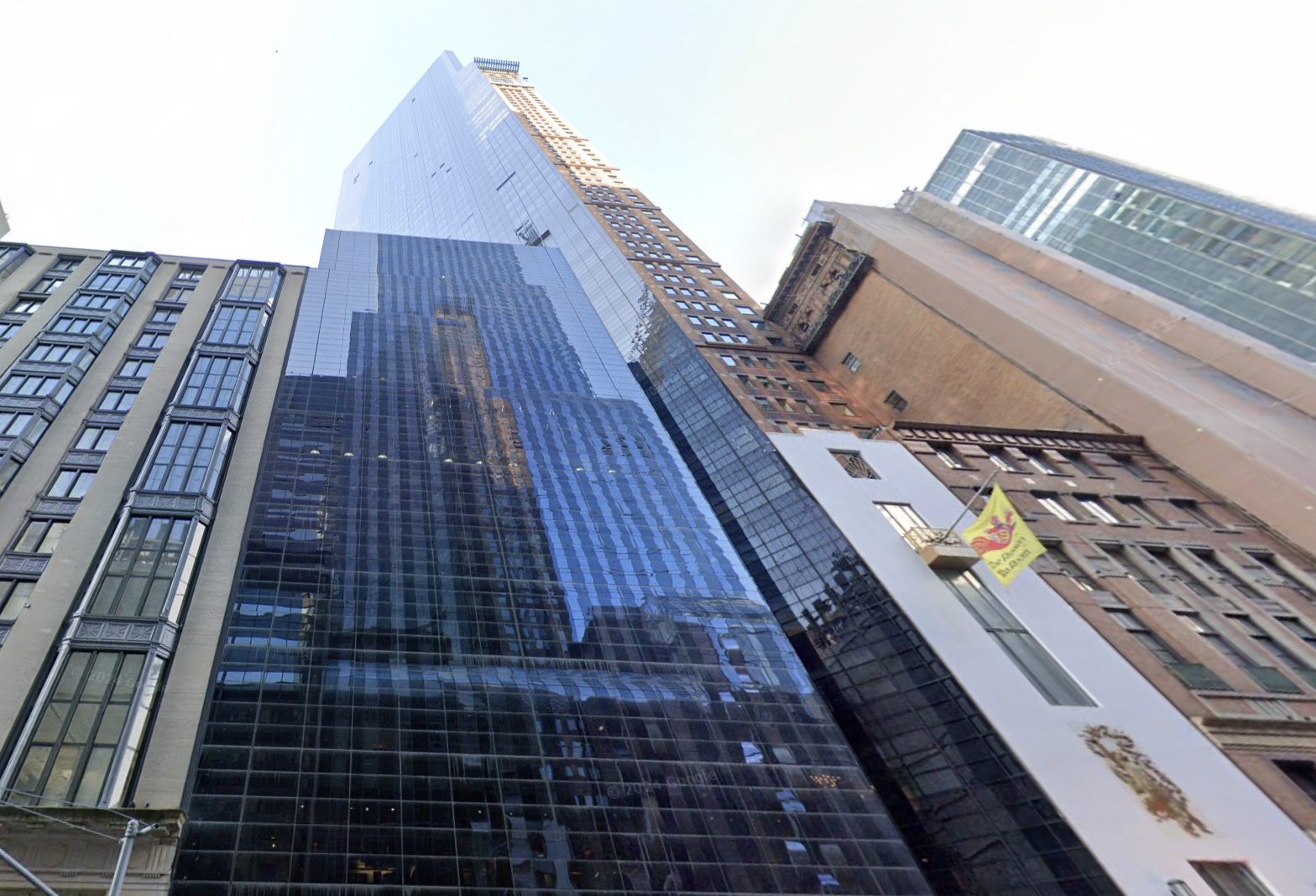 142 W. 57th St., where coworking firm IWG signed for 93K SF this week.