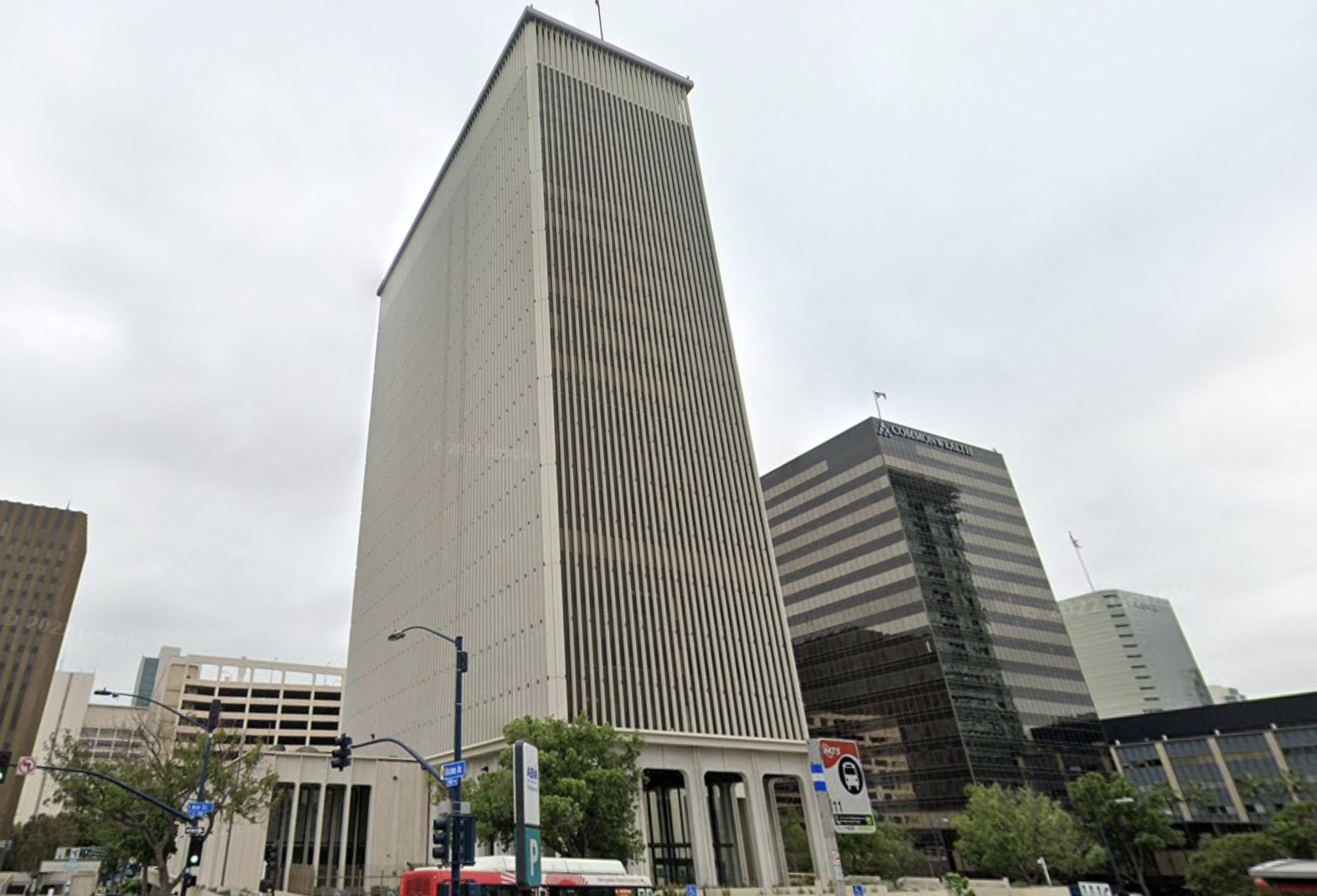 101 Ash St., one of the two office buildings the city bought in 2016 from Cisterra Developments.