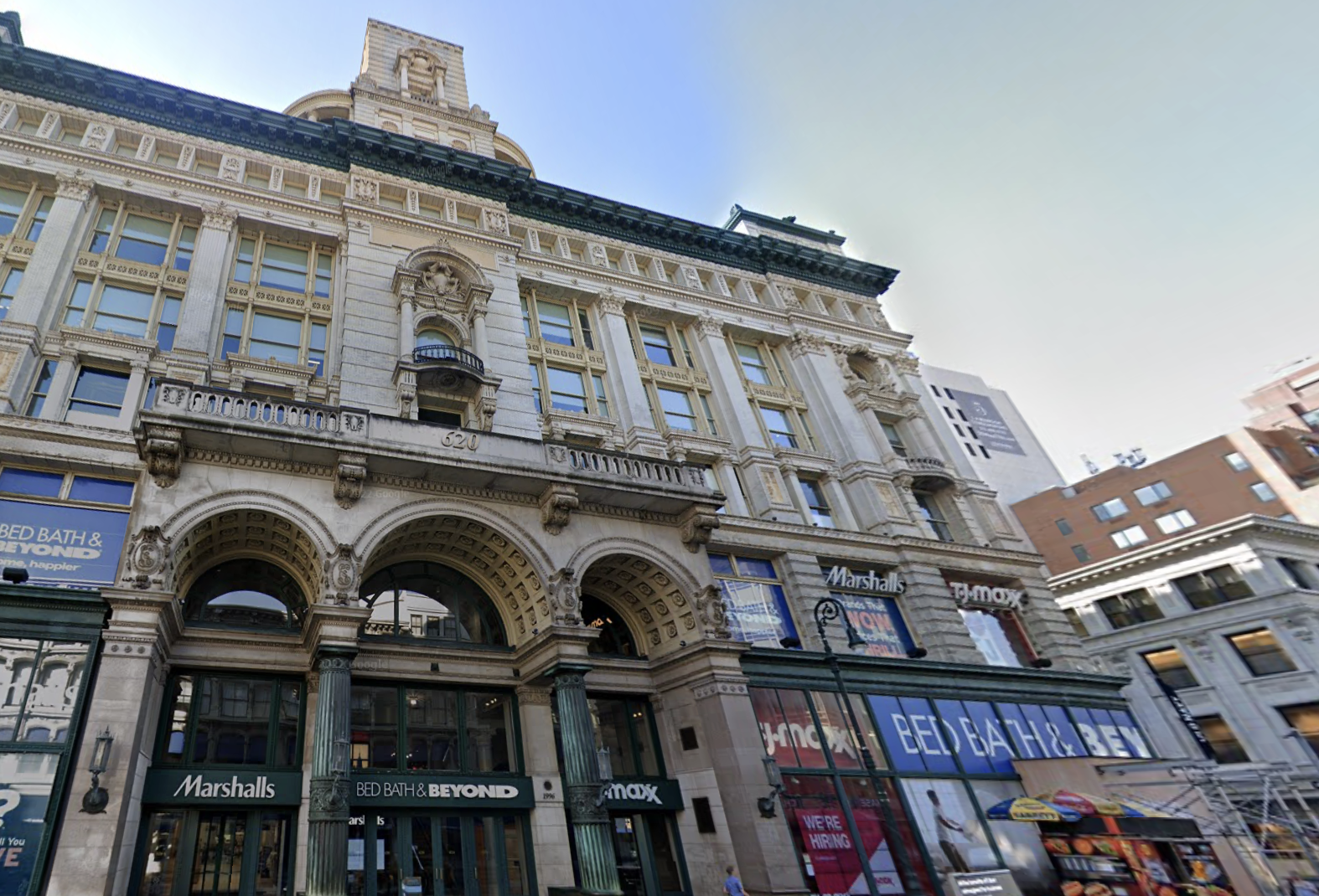 620 Sixth Ave., where tech firm Palantir signed a direct deal with landlord RXR this week after previously occupying the space as a WeWork tenant.