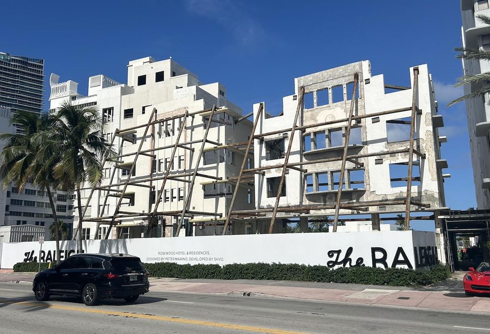 The Raleigh Facade Miami Beach Shvo