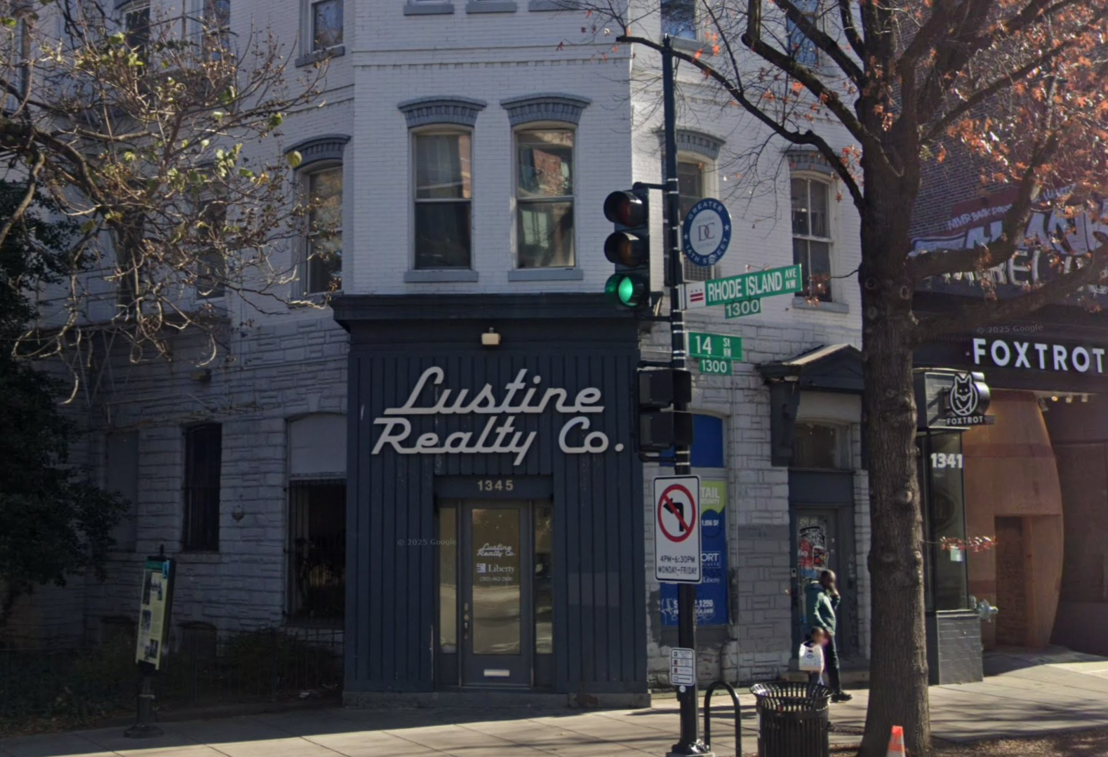 Lustine Realty Co. is headquartered on a prominent corner on D.C.'s 14th Street corridor. 