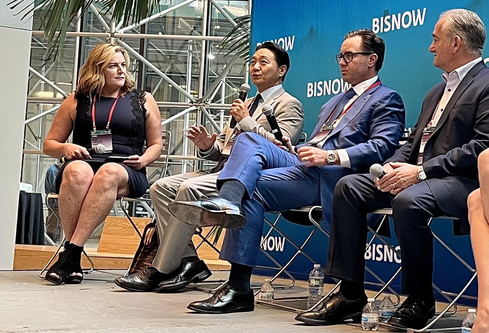 Armanino's Erin Lavelle, Willow's Thomas Yoo, Bear Real Estate Advisors' Matt Bear And Naftali's Glenn Grimaldi