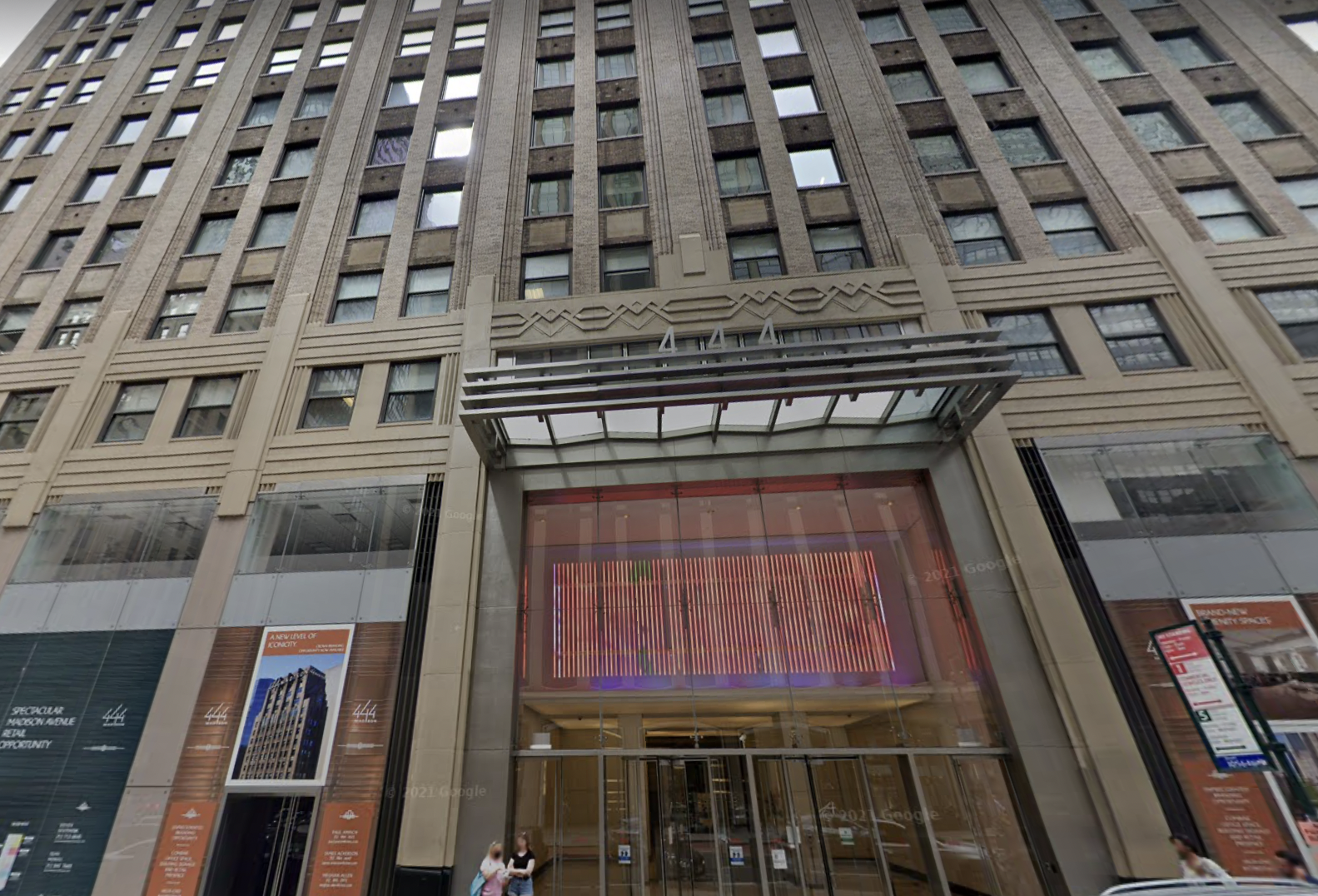 444 Madison Ave., where Kent Swig's Helmsley Spear has allegedly failed to pay rent.