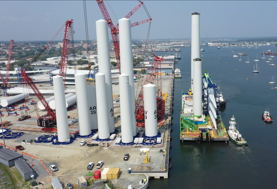 MassCEC's New Bedford Marine Commerce Terminal.