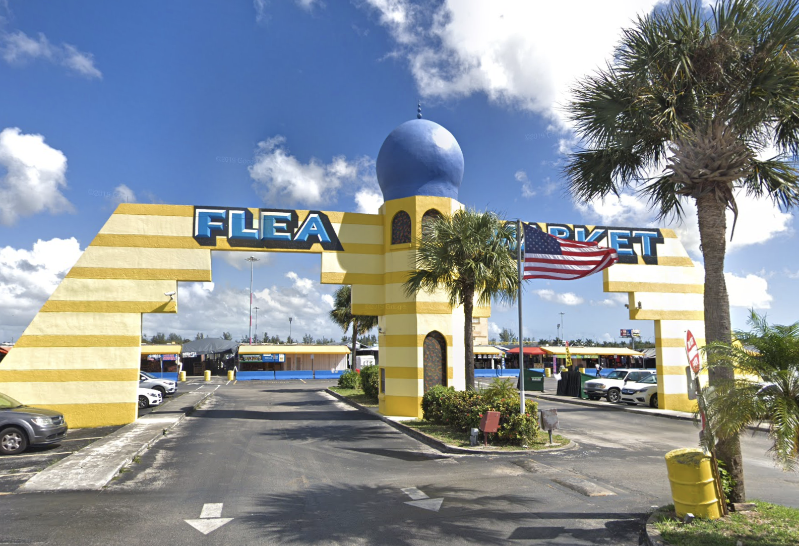 Former Flea at 12691 NW Le Jeune Road in Opa Locka