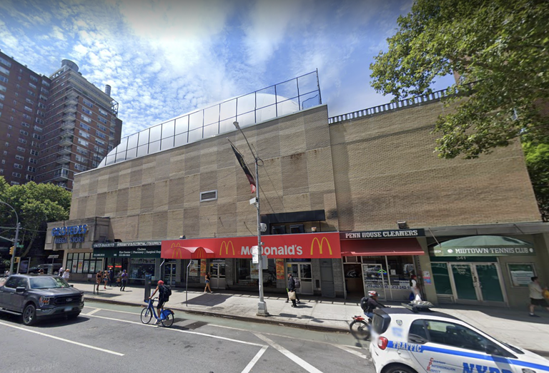 MAG Partners' and Safanad's newly acquired 335 Eighth Ave., which the joint venture plans to turn into a retail-anchored residential development after purchasing the ground lease for $63.8M.