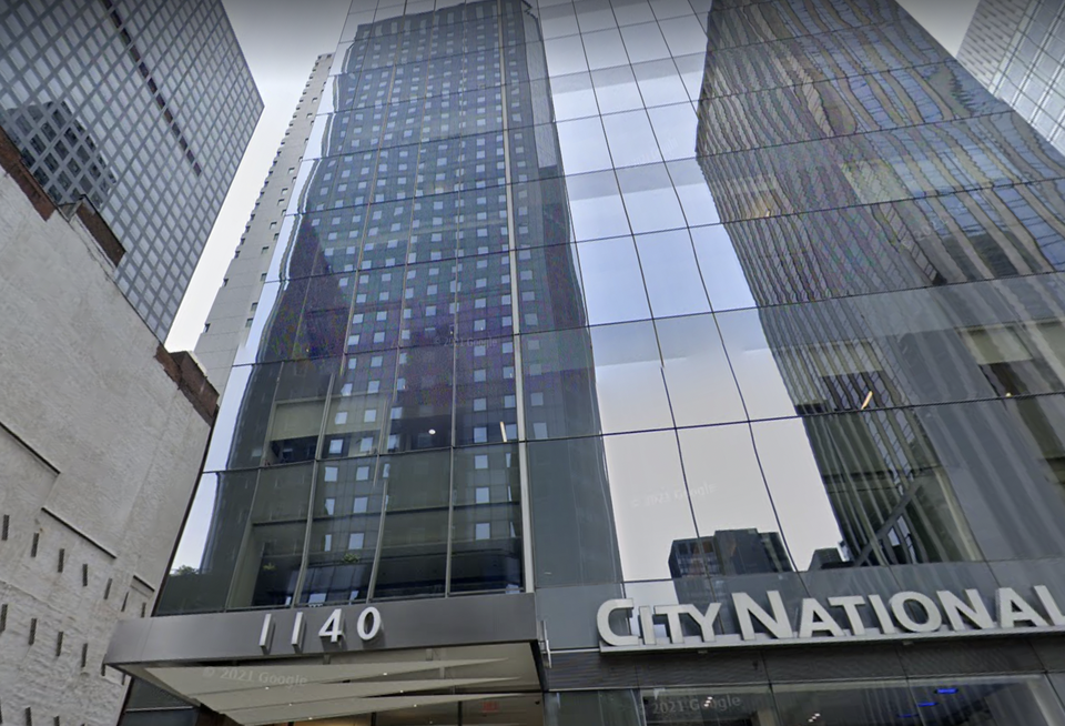 1140 Sixth Ave., one of New York City REIT's office buildings that it disclosed it was in danger of defaulting on its debts for.