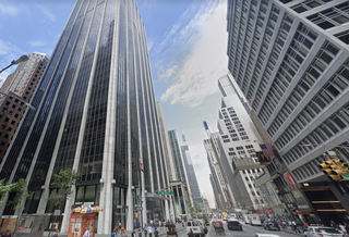 SL Green's 1185 6th Ave., which was just 69.3% leased as of March this year.