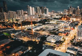 Wynwood Miami Skyline