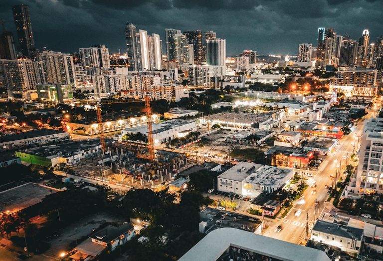 Wynwood Miami Skyline