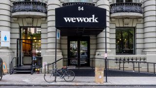 A former WeWork location in Midtown Manhattan.