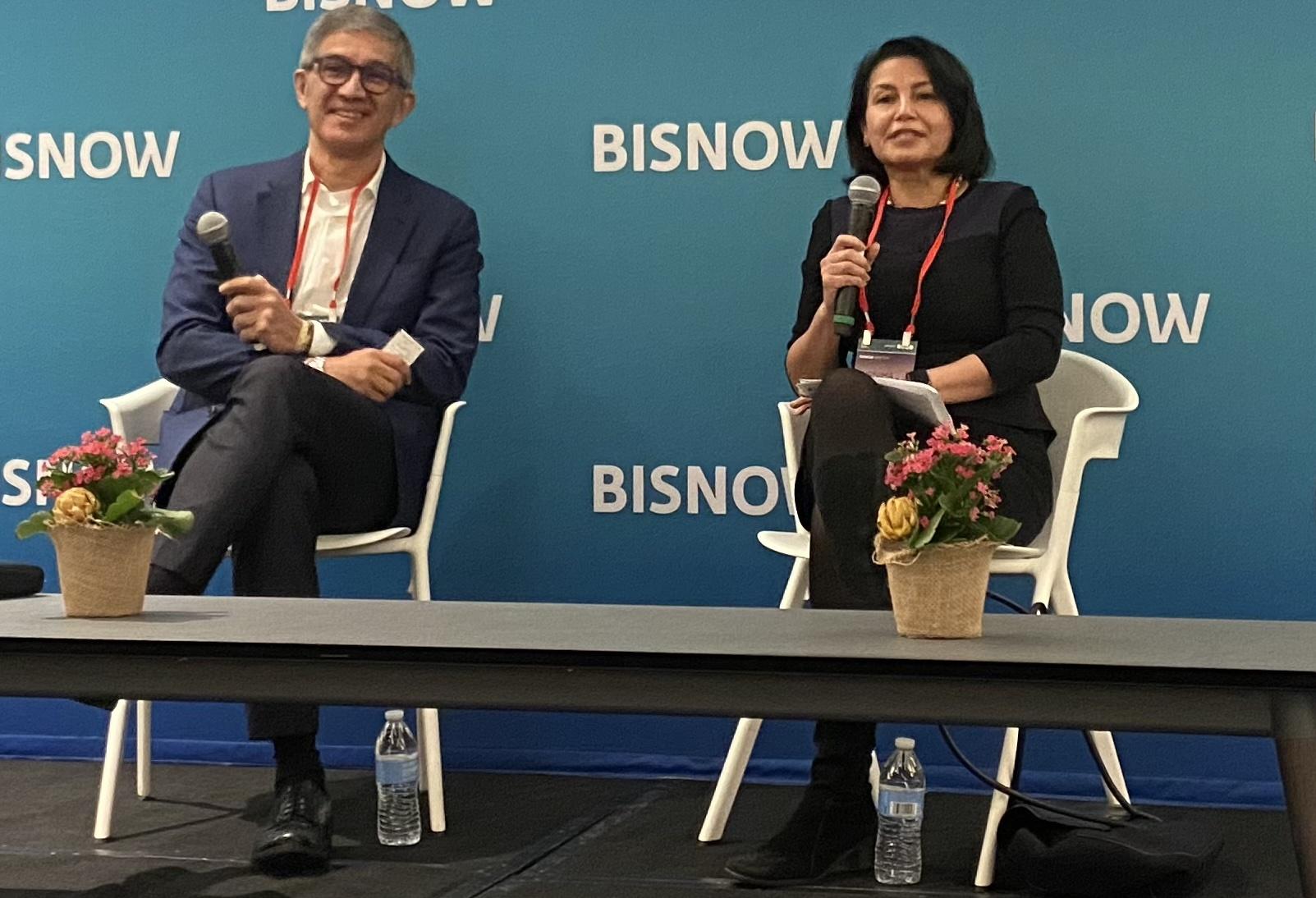 Leggat McCall's Mahmood Malihi and Harvard University's Purnima Kapur.