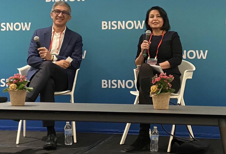 Leggat McCall's Mahmood Malihi and Harvard University's Purnima Kapur.