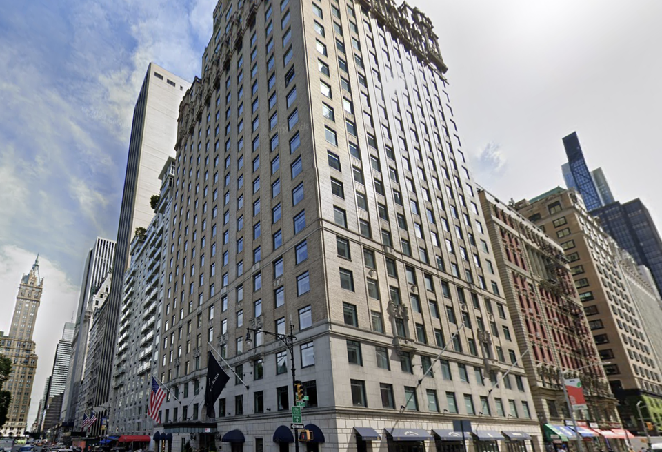 The Ritz-Carlton at 50 Central Park S. in Midtown Manhattan.