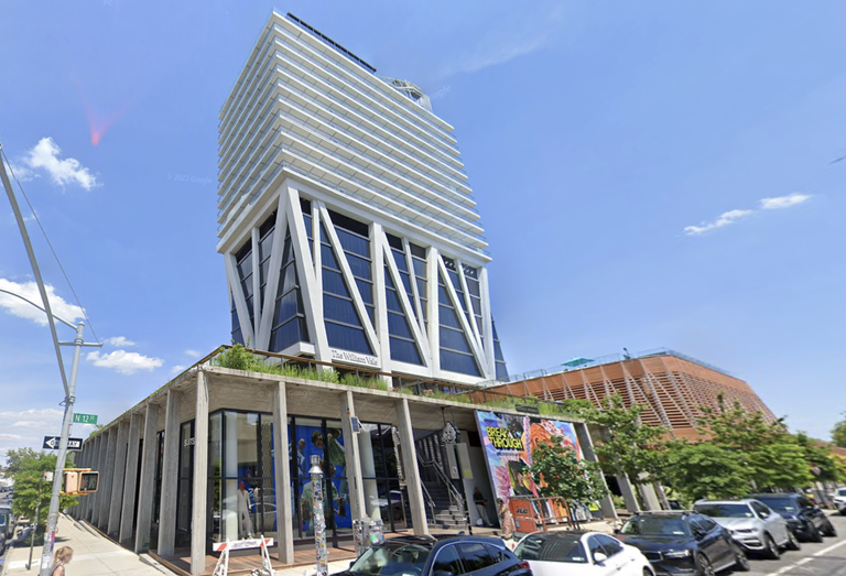 The William Vale Hotel, where EOS Hospitality scored a $230.2M loan this week.