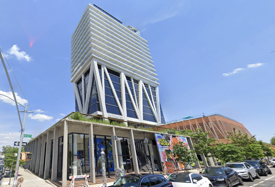 The William Vale Hotel, where EOS Hospitality scored a $230.2M loan this week.